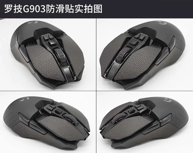 Hotline Games Mouse Skates Side Stickers for Logitech G102 G304 G305 G402 G502 G Pro Wireless, Anti-slip, Sweat Resistant - Image 3