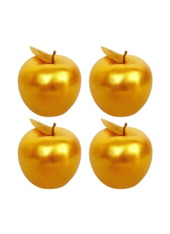 4 Pcs Simulated Wedding Decor Fruit Simulation Apples Foam Apples Artificial Apples Kitchen Decoration Apples Models Red Apples Decorative Model Fake Apple