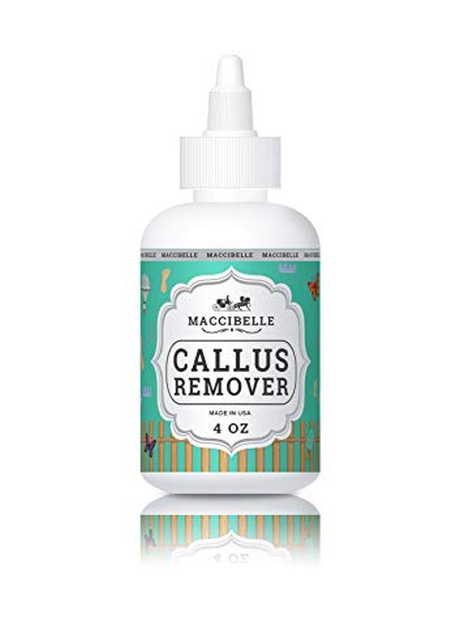maccibelle Callus Remover Extra Strength For Feet, Professional Callus And Corn Eliminator Liquid Gel 4 Oz - Image 1