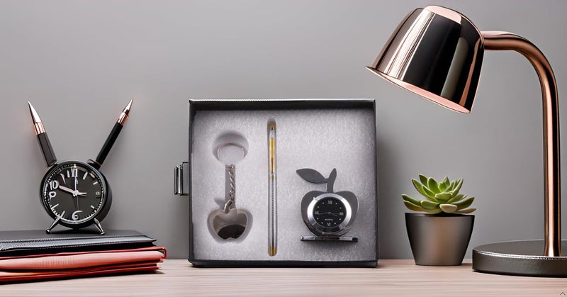 LAVANAYA SILVER® - 3-in-1 Combo Gift Pack for Boyfriend | Includes Clock, Stylish Pen, Keychain | Perfect Men’s Gift for Birthday, Anniversary, New Year, Christmas for Husband, Friends, collogue - Image 3