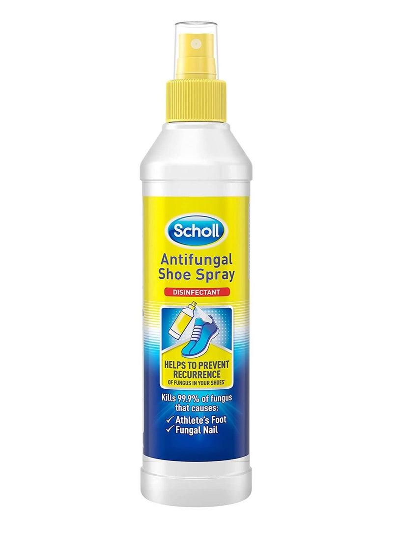 Scholl - Scholl Antifungal Shoe Spray Disinfectant, 250 ml - Image 1