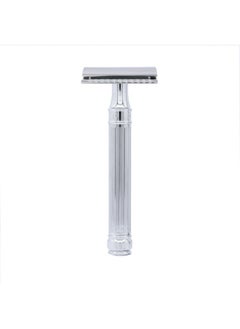 Edwin Jagger Edwin Jagger Chrome Lined Double Edge Razor - Long Handle  - Image 1