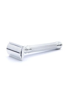 Edwin Jagger Edwin Jagger Chrome Lined Double Edge Razor - Long Handle  - Image 5