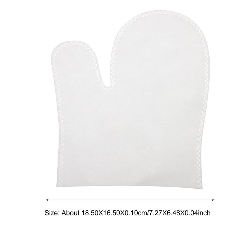 20 Pack White Disposable Non Woven Shoe Cleaning Wipes For Travel Home And Outdoor Use - Image 3