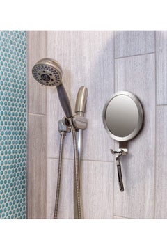 Y&D Shower Mirror Fogless for Shaving with Razor Holder, Powerful Lock Suction  - Image 2