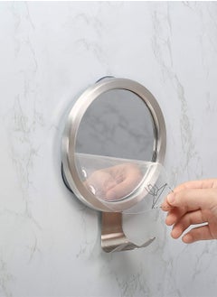 Y&D Shower Mirror Fogless for Shaving with Razor Holder, Powerful Lock Suction  - Image 4