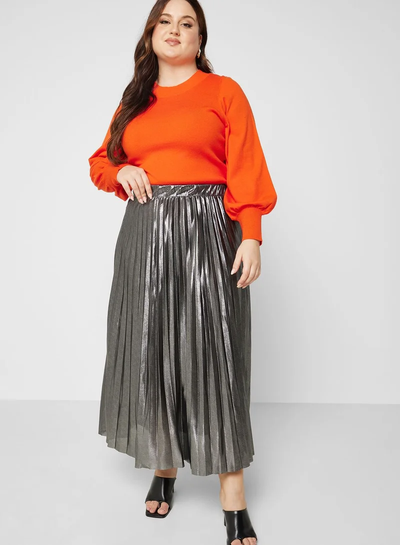 Vero Moda Curve Balloon Sleeve High Neck Sweater