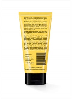 Bee Bald BEE BALD SHAVE Premium Shave Cream Goes On Light & Slick For A Shave That's Incredibly Smooth & Quick For Both Face And Head, 6 Fl Oz  - Image 2