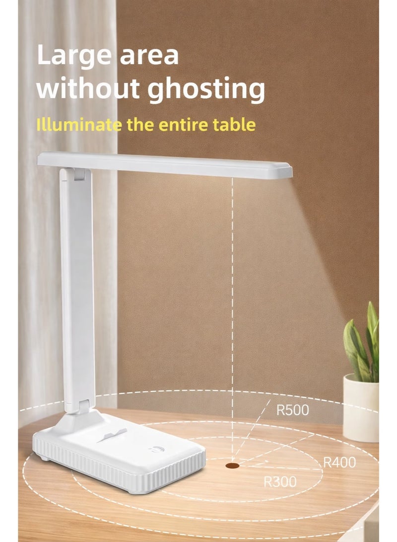 USB Rechargeable LED Desk Lamp – Table Lamp for Computer, Reading, and Studying – Eye Protection with Touch Control and Multiple Dimming – Suitable for Children, Home, and Office - Image 4