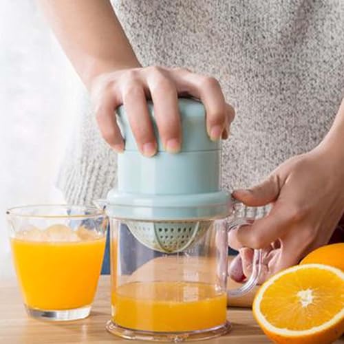 FINSTER Juicer Machine Hand Press Manual Orange Juice Maker for Baby Citrus Fruit Mosambi Jucer Sweet Lime all Fruits Mixer Mausambi Juser Squeezer Extractor Handy Plastic Wali Anar Masin - Image 2
