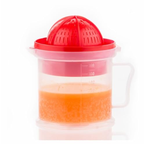 FINSTER Juicer Machine Hand Press Manual Orange Juice Maker for Baby Citrus Fruit Mosambi Jucer Sweet Lime all Fruits Mixer Mausambi Juser Squeezer Extractor Handy Plastic Wali Anar Masin - Image 4