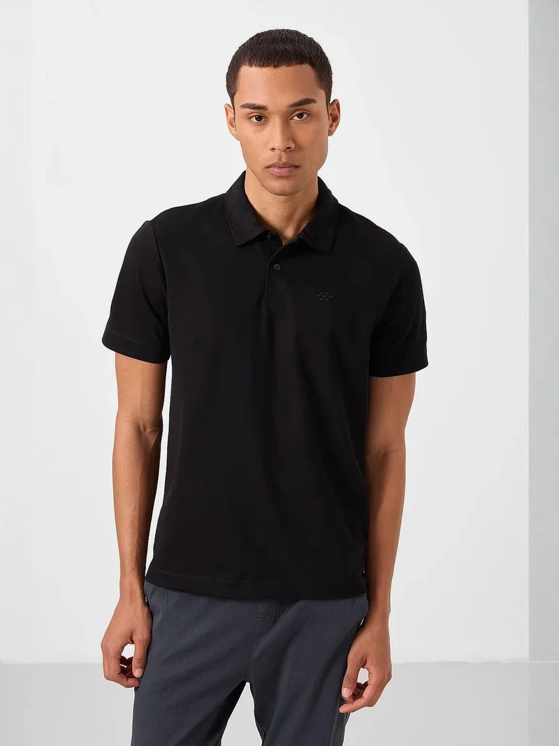 تومي لايف TOMMY Men's Cotton Elastane Polo T-Shirt