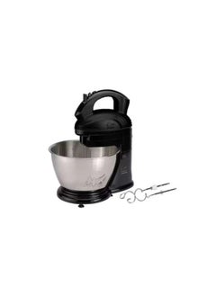 Black & White Dough Mixer, Food Processor and Bakery, 4 Liters, 5 Speeds, 400 Watts, Black, with a large bowl with a capacity of 4 liters to prepare large quantities of baked goods Supports 5 different speeds Safety switch to protect the motor from high temperature 🔴 Provides 6 weapons for kneading and mixing easily 🔴 Easy to remove the bowl for cleaning Show less Model H-3500 - pzsku/Z43B9A914EABF83F07799Z/45/_/1724269033/5225deb5-b5f1-454d-a3a6-50bf7d9e3672