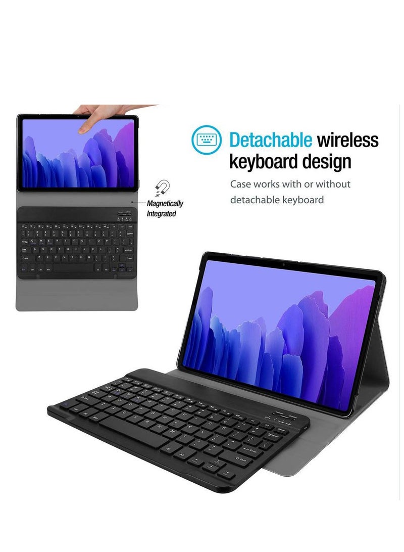KASTWAVE Detachable Slim Wireless Resistant Proof Keyboard Case for Samsung Galaxy Tab A7 10.4 Inch  - Image 2