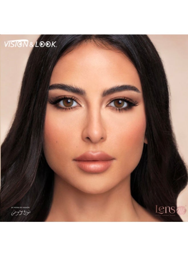 LensMe Lens Me (Labellla) Zeina, a pack of two lenses. Contact lenses for use for 6 months, colored contact lenses. - Image 2