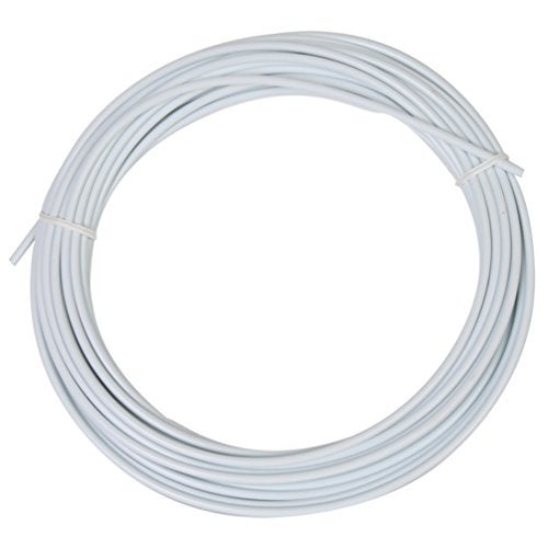 Sunlite Lined Brake Cable Housing, 5mm x 50ft, White - Image 1