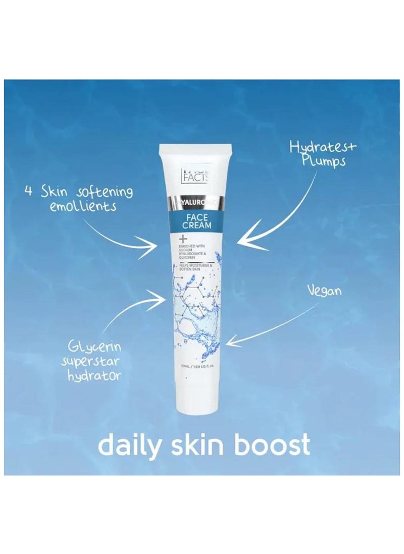 facefacts Hyaluronic Facial Cream 50 ml  - Image 3