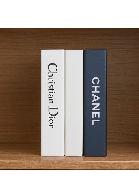 Decorative Books, 3 Pieces Specially Designed In Unique And Varied Shapes And Colors, Adding Liveliness To Every Corner. A Distinctive Decorative Product That Will Add An Aesthetic Touch To Your Home Or Office. Size: 20 X 30 Cm.