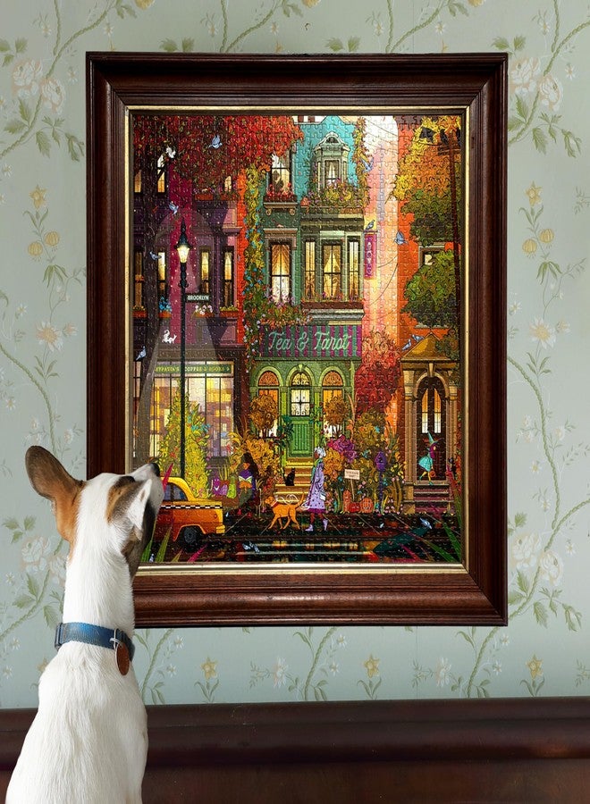Eeboo - Jigsaw Puzzle 1000 Pieces Autumn in Brooklyn - Puzzle for Adults, 1000 Pieces Made of Cardboard - Dimensions 58.5 cm x 58.5 cm - Image 5
