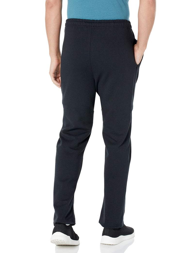 Jerzees Men's Fleece Sweatpants, Black, XXX-Large, 3X-Large - Image 2
