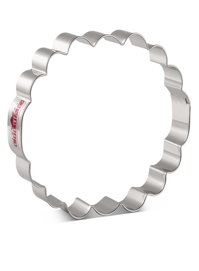 LILIAO قطاعة بسكويت على شكل لوحة ذات حواف مزخرفة من LILIAO - 4.8 × 3.46 بوصة - ستانلس ستيل - Image 5
