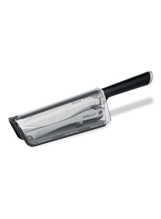 Tefal Ever Sharp Chef Knife | 16.5 cm | Built-In Sharpener | Safe Technology | All-Around Kitchen Knife | German Stainless Steel | Universal Storage | K2569004 - Image 1