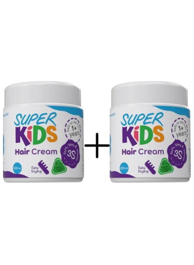 Superkids Super Kids Baby Hair Cream 200ml 1+1