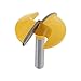 ECSiNG ECSiNG Horizontal Crown Router Bit Bowl Router Bit Crown Cap Molding Router Bit Woodworking Cutter Tools Accessories  - Image 2