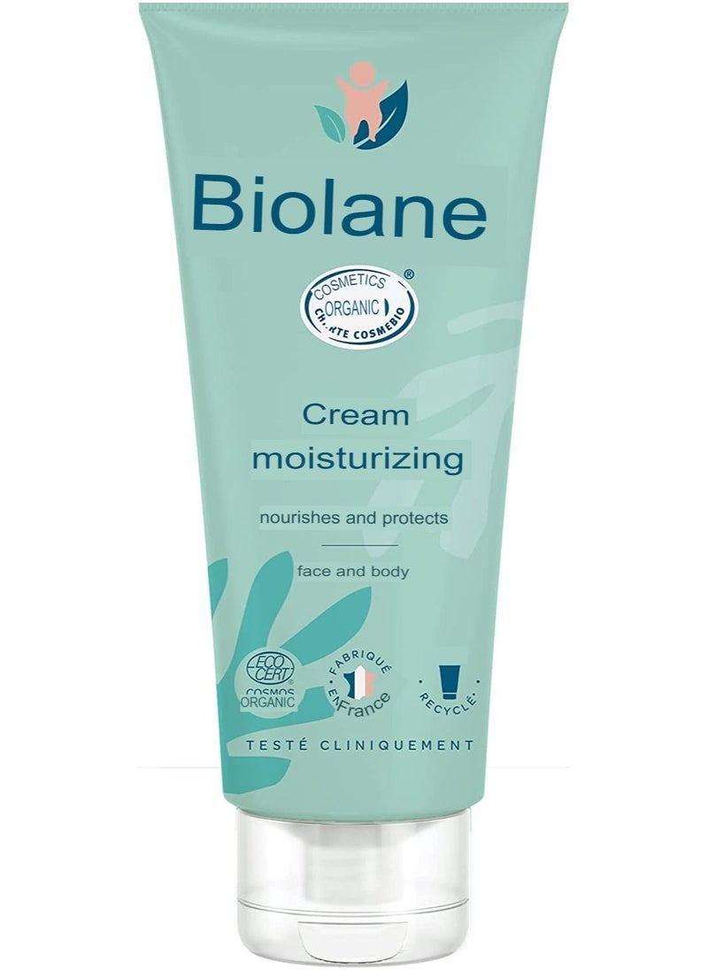 Biolane - كريم مرطب بيولين بيو يغذي ويحمي وجه وجسم الطفل 100 مل - Image 1