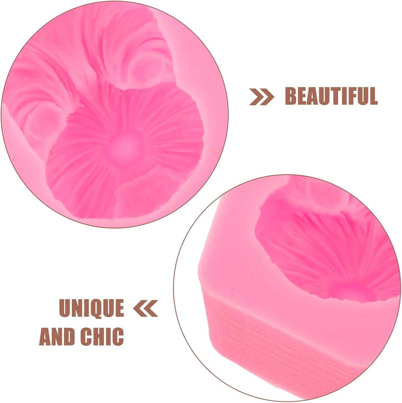Schnauzer Silicone Fondant Mold for Baking Non-stick DIY Cake Chocolate Candy Molds Pink Bakeware for Party Crafts - Image 3