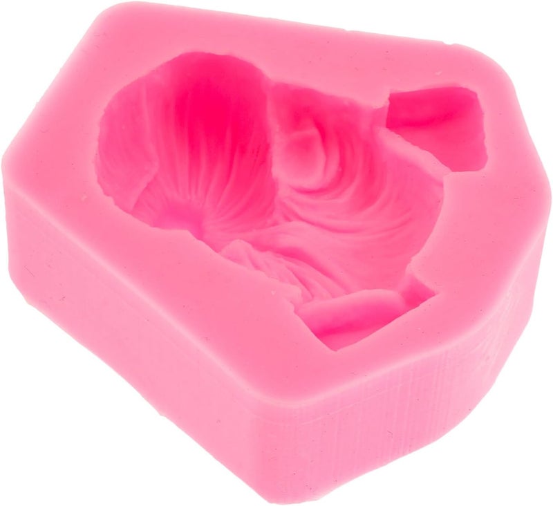 Schnauzer Silicone Fondant Mold for Baking Non-stick DIY Cake Chocolate Candy Molds Pink Bakeware for Party Crafts - Image 1