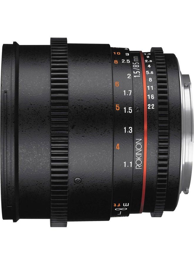 Rokinon عدسة سينما Ds Ds85M-C 85Mm T1.5 كما لو كانت UMC عدسة سينما كاملة الإطار لكاميرات كانون EF - Image 4