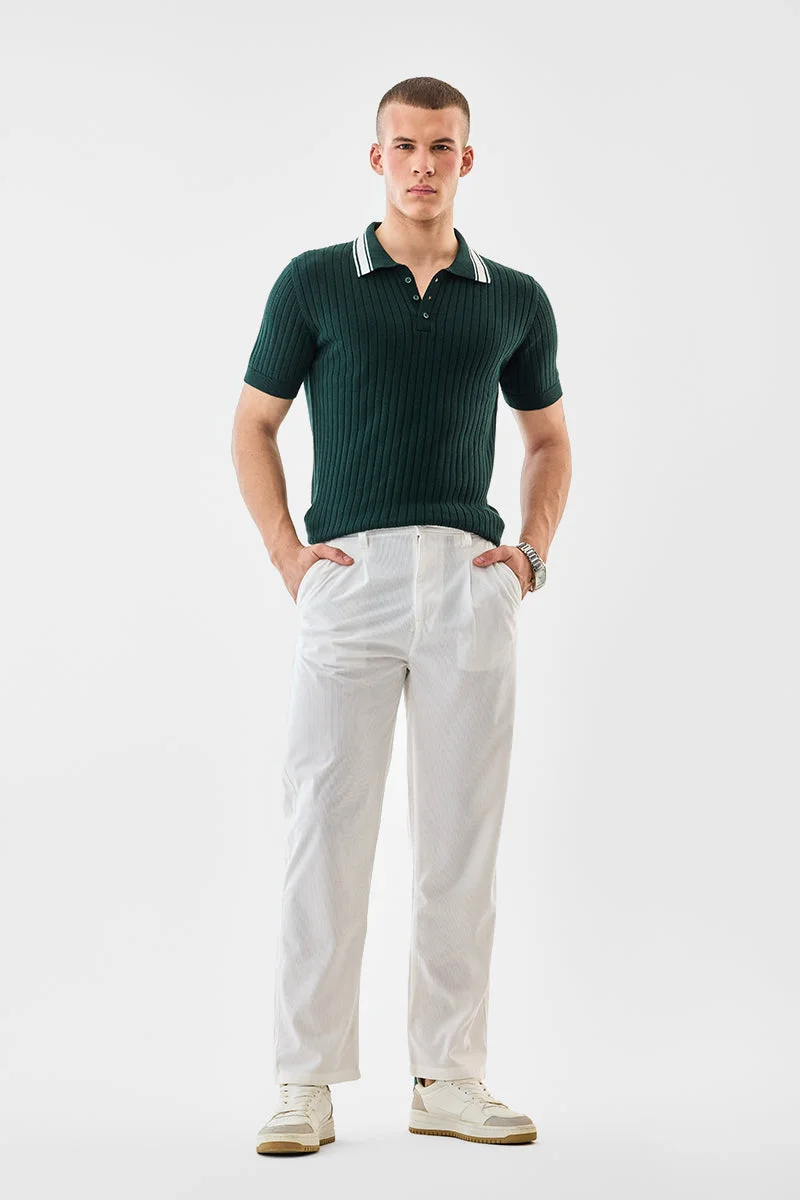 SNITCH Corduroy Straight Fit Trousers