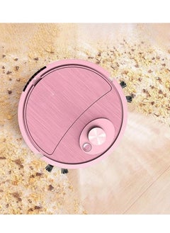 Denx robot vacuum cleaner 2 in 1 sweeping robot it sweeps and vacuums in pink color  - Image 4