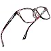 Jectieey Reading Glasses for Women Men Blue Light Blocking UV Filter Computer ReadersAnti Eyestrain EyeglassesFloral 10X - Image 1