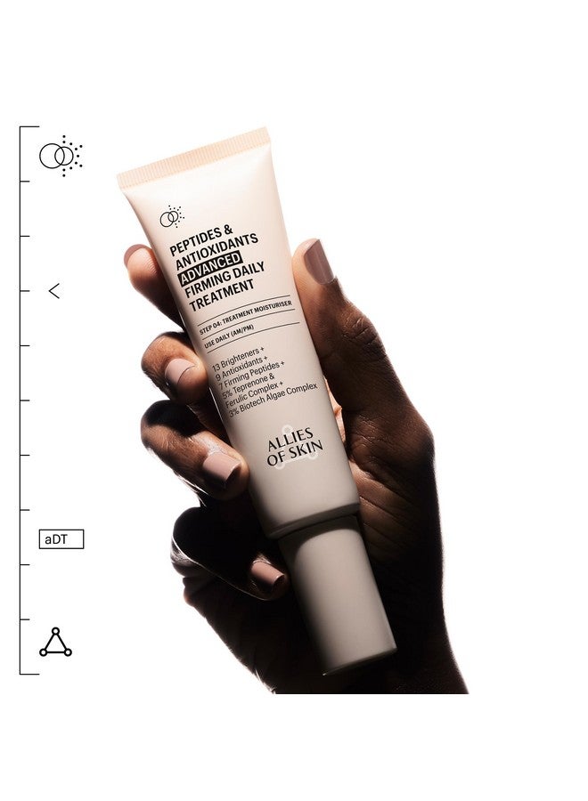 ألايس أوف سكن الببتيدات ومضادات الأكسدة علاج يومي متطور لشد البشرة مع 13 مادة تفتيح و9 مضادات أكسدة و7 ببتيدات لشد البشرة 5% تيبرينون ومركب الفيروليك و3% مركب طحالب التكنولوجيا الحيوية 20 مل/ 1.6 أونصة - Image 4
