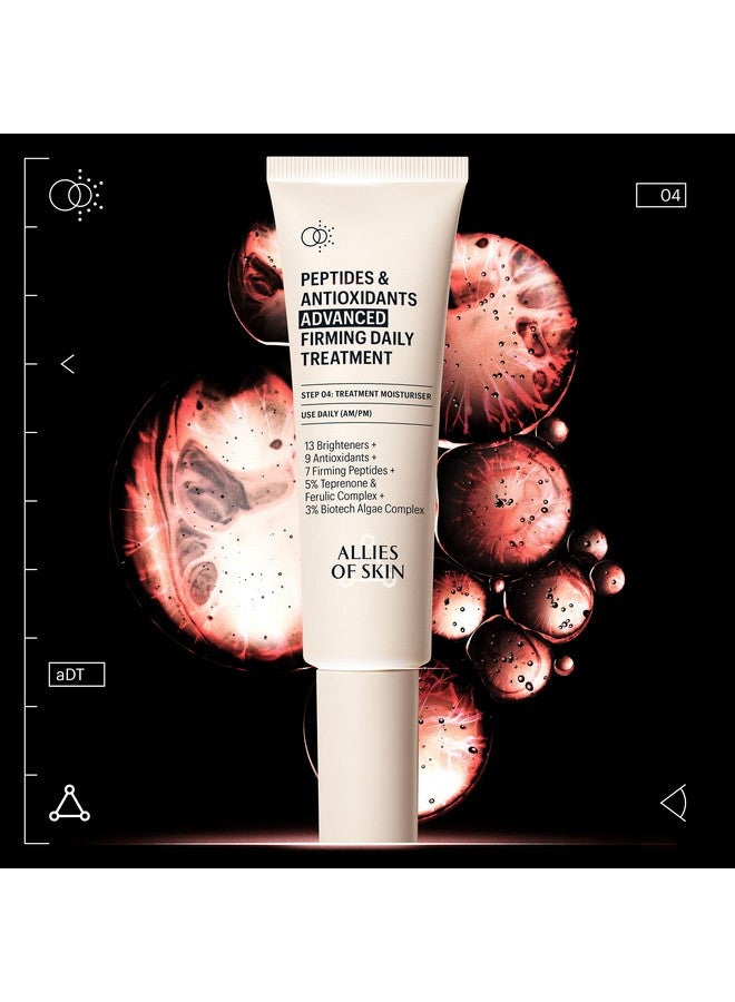 ألايس أوف سكن الببتيدات ومضادات الأكسدة علاج يومي متطور لشد البشرة مع 13 مادة تفتيح و9 مضادات أكسدة و7 ببتيدات لشد البشرة 5% تيبرينون ومركب الفيروليك و3% مركب طحالب التكنولوجيا الحيوية 20 مل/ 1.6 أونصة - Image 2