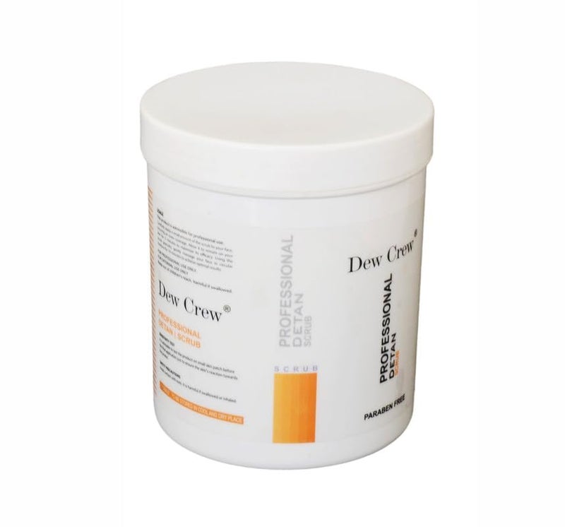 Generic Dew Crew Professional Tan Removal Brightening Revitalizing Scrub Gentle Exfoliation Smooth Clear Complexation Suitable for All Skin Types Blund With Kojic Milk 450gm  - Image 3