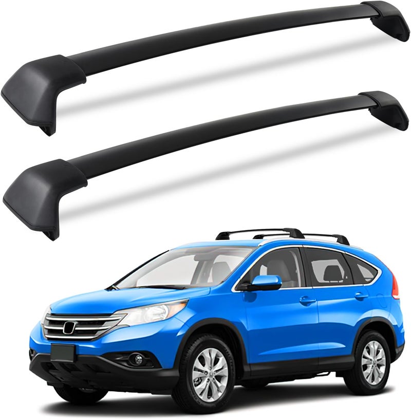 Wonderdriver Roof Rack Cross Bars Fit for Honda CRV CRV 2012 2013 2014 2015 2016 with Side Rails Aluminum Roof Rails Crossbars cargo bars Canoe Bike Kayak Car Snowboard Rooftop Cargo Carrier Luggage