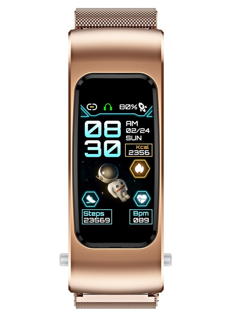ارواق K60 1.08 بوصة سوار فولاذي سماعة قابلة للفصل الحياة مقاومة للماء ساعة ذكية تدعم مكالمة بلوتوث - Image 3