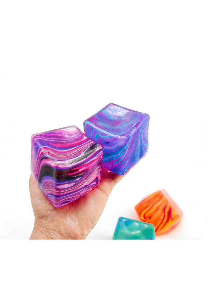 Needoh Marbling Ice Cube Stress Relief Toy - Image 2