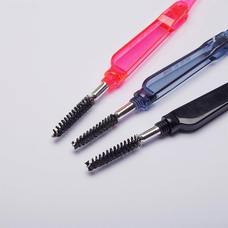 TIDTALEO 10pcs Foldable Eyelash Combs and Eyebrow Grooming Brushes, Practical Makeup Tools for Precise Lash and Brow Styling, Suitable for Daily Cosmetic Use - Image 5