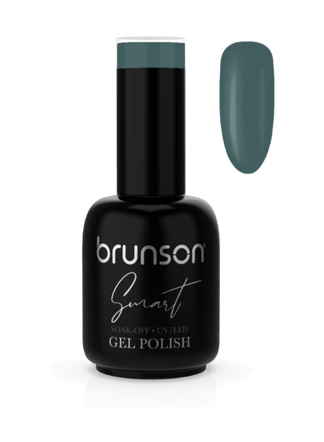brunson Smart Gel Polish 15ml – Glossy Shine Finish, Long-Lasting UV Soak Off Gel Nail Paint, Chip-Resistant, Salon Quality for Nail Art, French Manicure & Pedicure Extensions  - Image 1