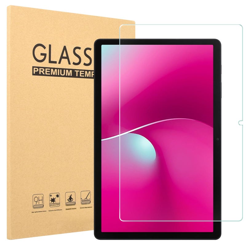 Caweet Screen Protector for T-Mobile Revvl Tab 2 Tablet 10.1 inch 2025 Released, 9H Hardness HD Tempered Glass Film Guard, 1 Pack - Image 1