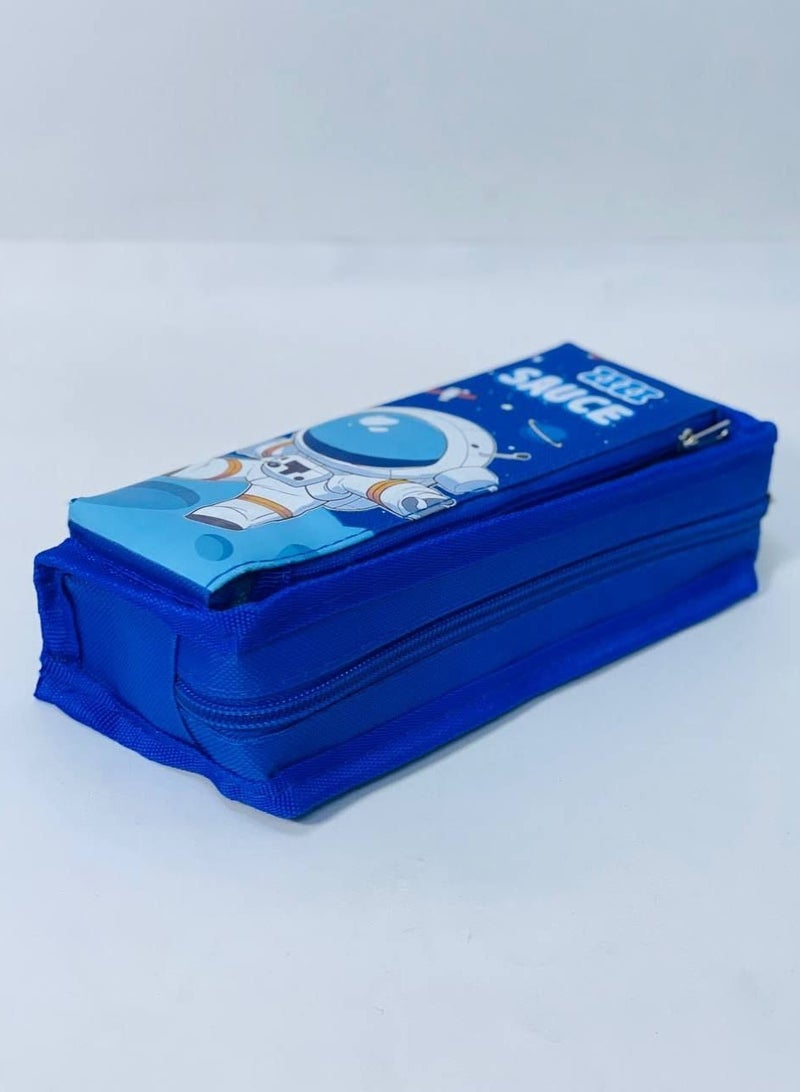 المقلمة القماش المستوردة  مقلمة رجل الفضاء المقلمة بقفل بباسورد المقلمة 2 سوستة - Image 2