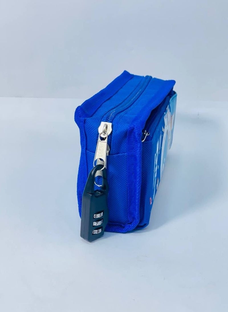 المقلمة القماش المستوردة  مقلمة رجل الفضاء المقلمة بقفل بباسورد المقلمة 2 سوستة - Image 3