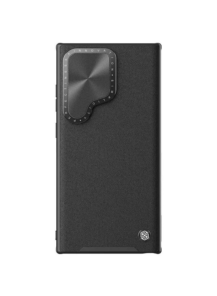 Nillkin Camshield Prop Leather Magnetic Camera protective cover case for Samsung Galaxy S24 Ultra - Black - Image 1