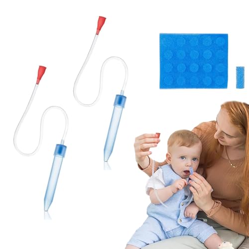Zytiqt 2Pcs Nasal Aspirator for Baby Newborn, Baby Nose Cleaner with 20 Filters, Portable Mucus Sucker for Infant Nasal Care, Safe and Hygienic Nose Suction Pump for Kids ﻿ - Image 1