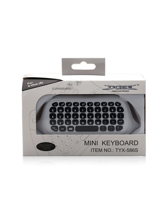 NIBEMINENT TY-64 Wireless Chat Pad For Xbox One White  - Image 4