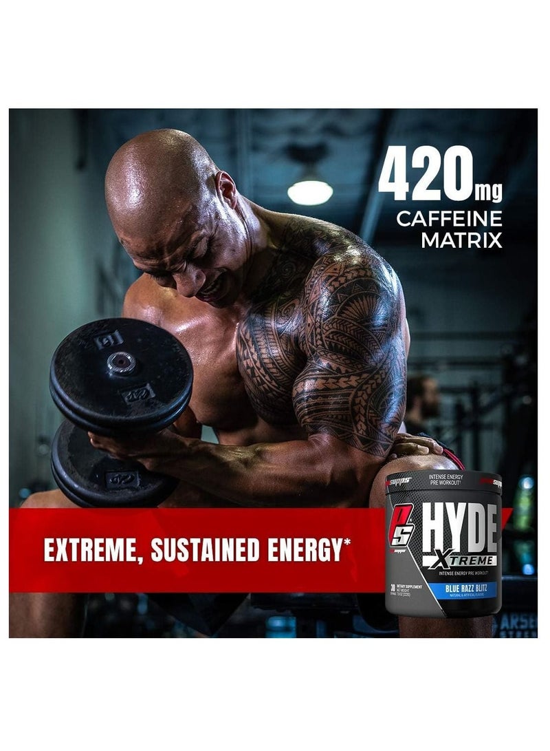 ProSupps Hyde Xtreme Intense Energy Pre-Workout Powder Pixie Dust 30 Servings - Image 3